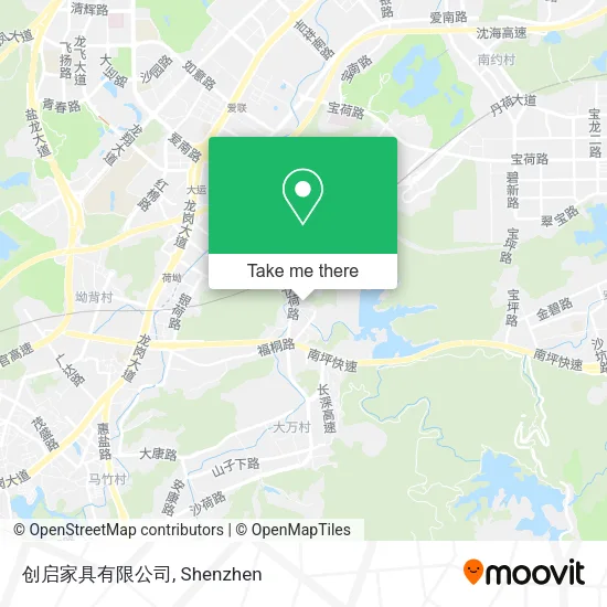 创启家具有限公司 map