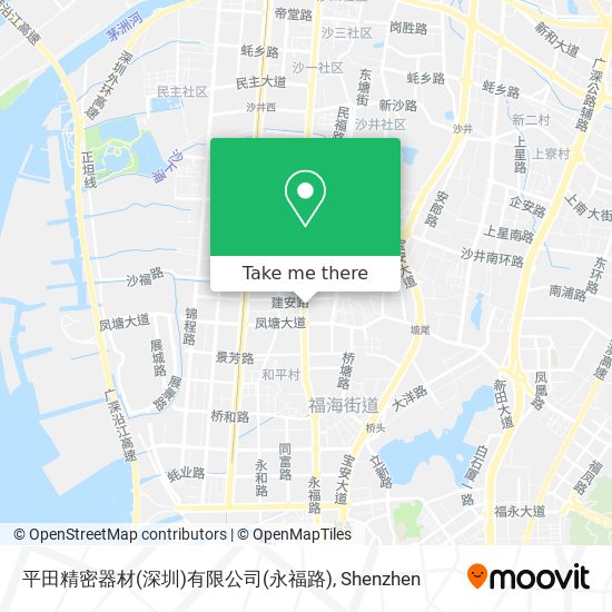 平田精密器材(深圳)有限公司(永福路) map