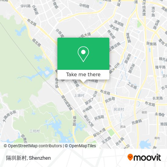 隔圳新村 map