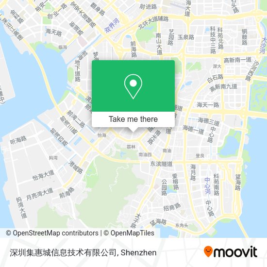 深圳集惠城信息技术有限公司 map
