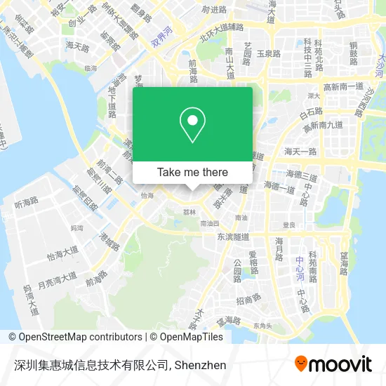 深圳集惠城信息技术有限公司 map