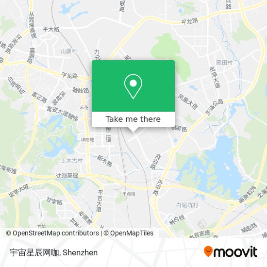 宇宙星辰网咖 map