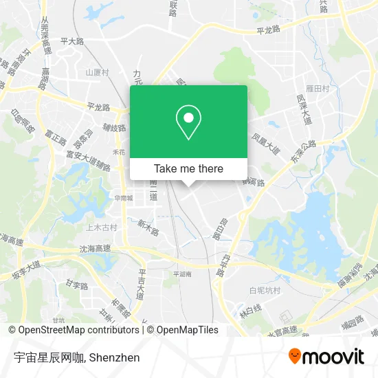 宇宙星辰网咖 map