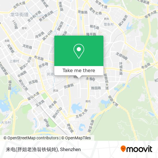 来电(胖姐老渔翁铁锅炖) map