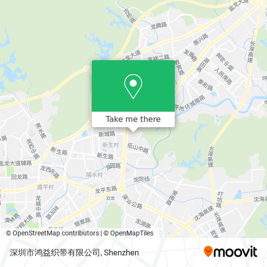 深圳市鸿益织带有限公司 map