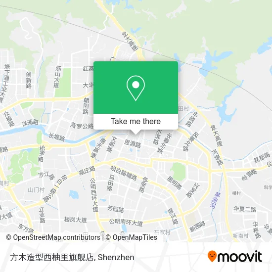 方木造型西柚里旗舰店 map