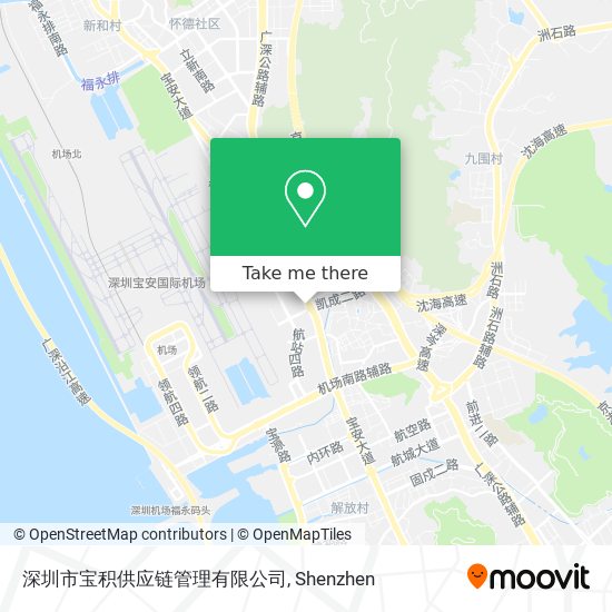 深圳市宝积供应链管理有限公司 map