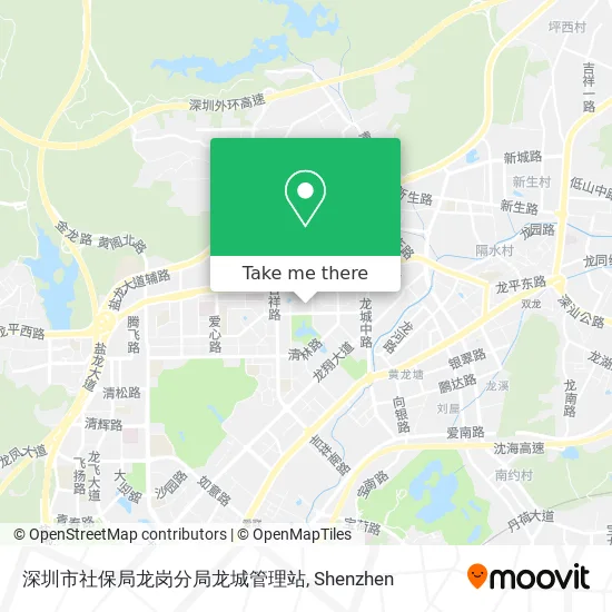 深圳市社保局龙岗分局龙城管理站 map