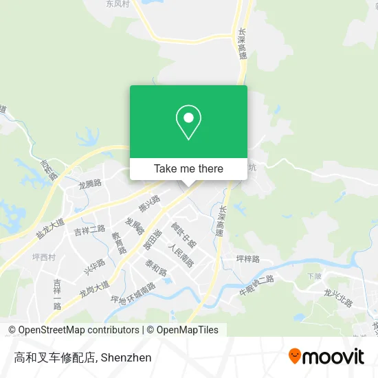 高和叉车修配店 map