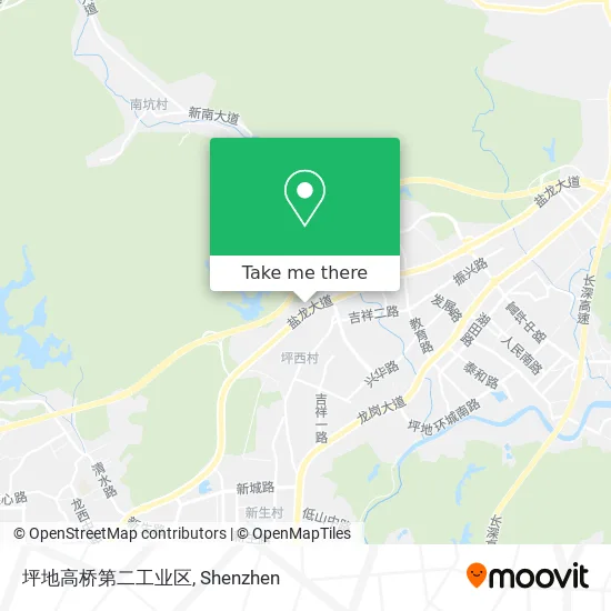 坪地高桥第二工业区 map