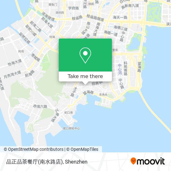 品正品茶餐厅(南水路店) map