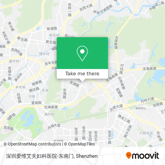 深圳爱维艾夫妇科医院-东南门 map