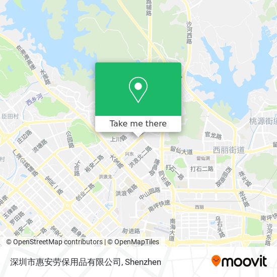 深圳市惠安劳保用品有限公司 map