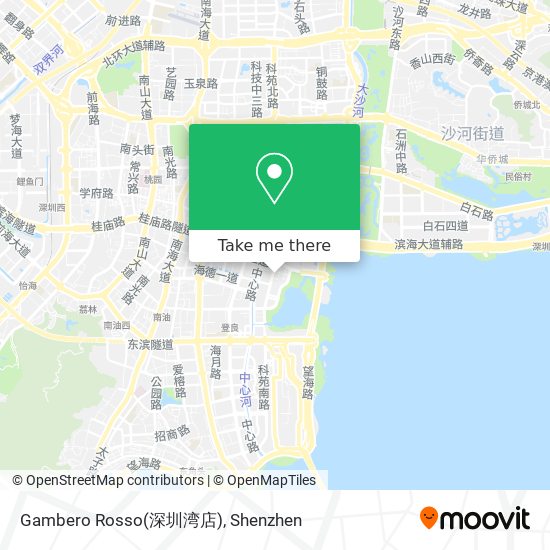 Gambero Rosso(深圳湾店) map