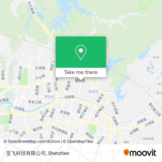 旻飞科技有限公司 map