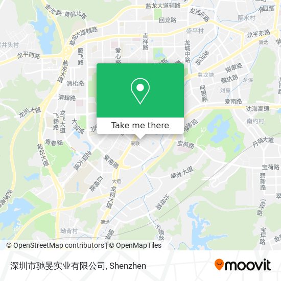 深圳市驰旻实业有限公司 map