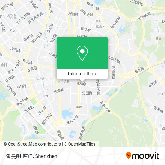 紫旻阁-南门 map