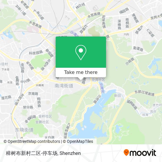 樟树布新村二区-停车场 map
