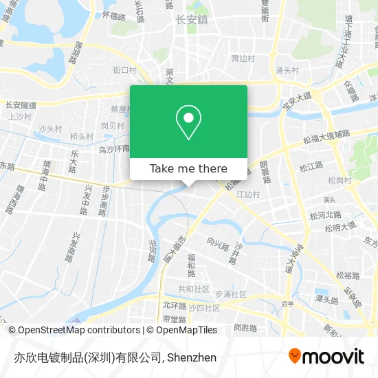 亦欣电镀制品(深圳)有限公司 map