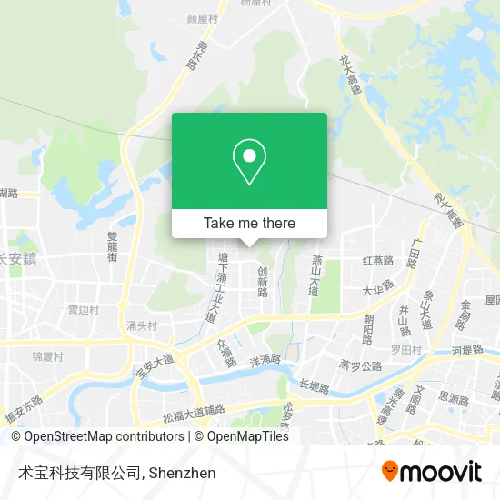 术宝科技有限公司 map