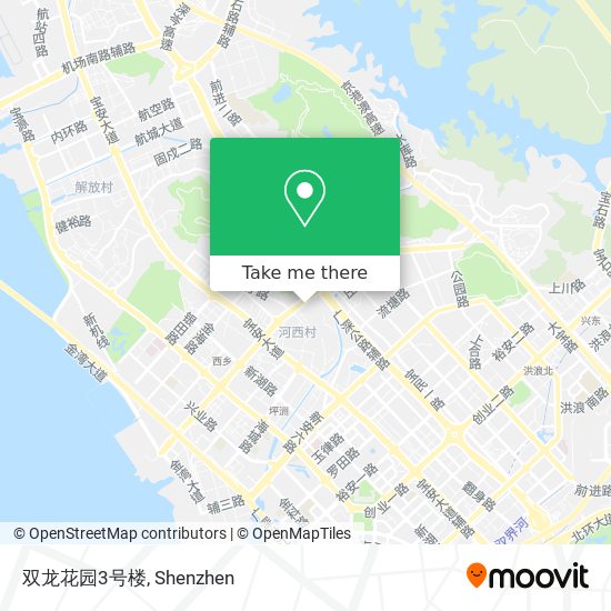 双龙花园3号楼 map