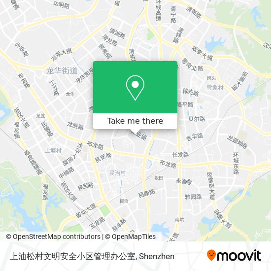上油松村文明安全小区管理办公室 map