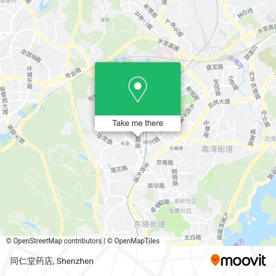 同仁堂药店 map