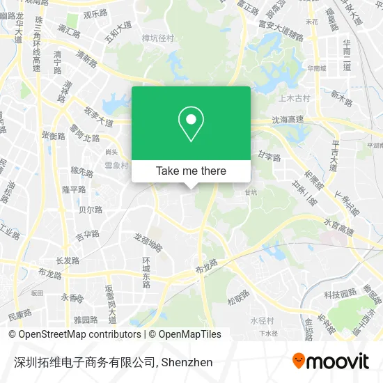 深圳拓维电子商务有限公司 map