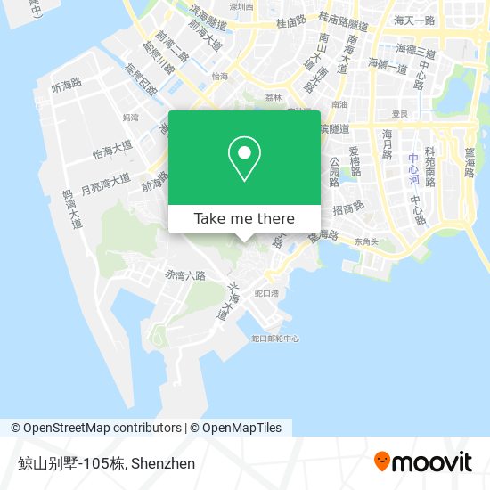 鲸山别墅-105栋 map