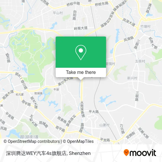 深圳腾达WEY汽车4s旗舰店 map