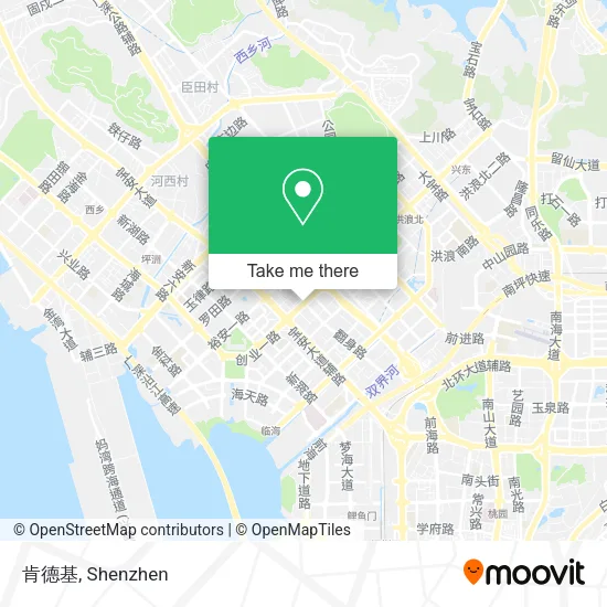 肯德基 map