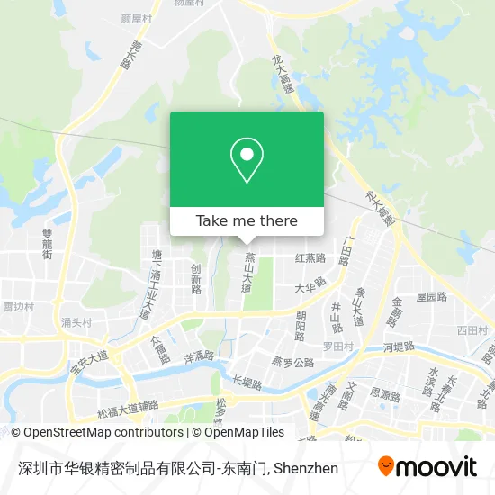 深圳市华银精密制品有限公司-东南门 map