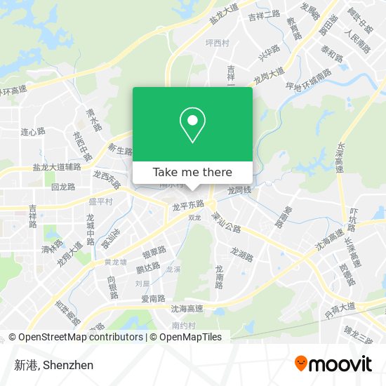 新港 map