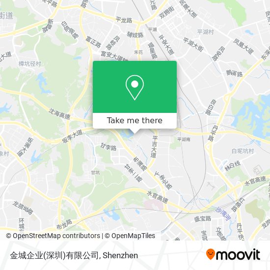 金城企业(深圳)有限公司 map