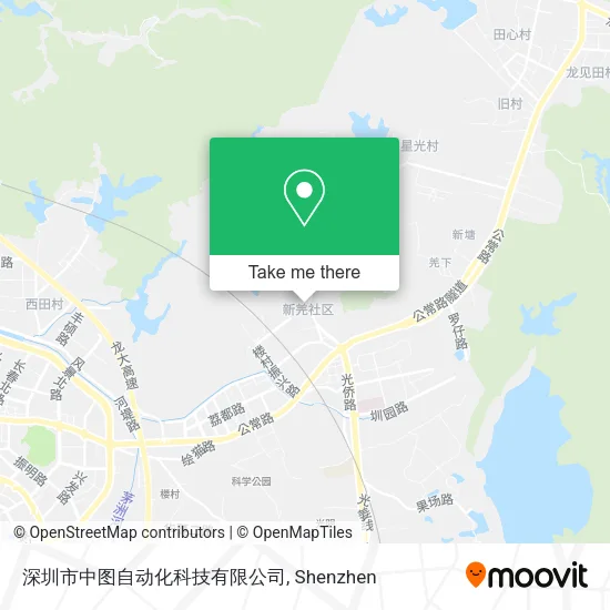 深圳市中图自动化科技有限公司 map
