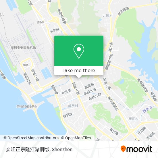 众旺正宗隆江猪脚饭 map