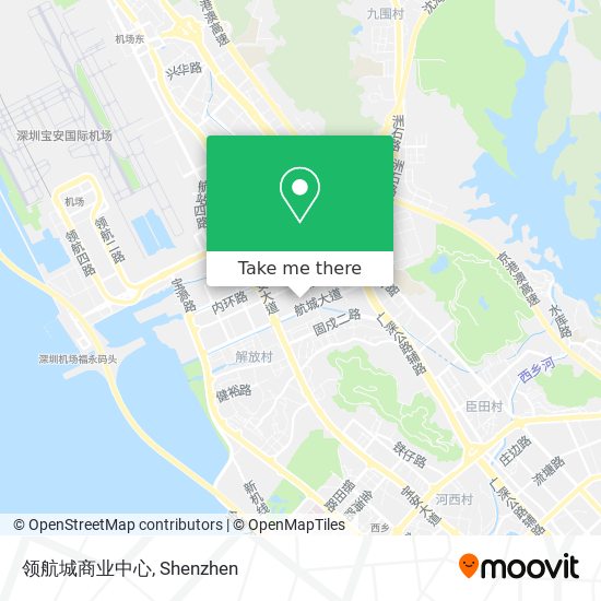 领航城商业中心 map