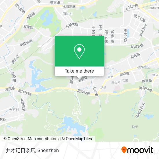 井才记日杂店 map