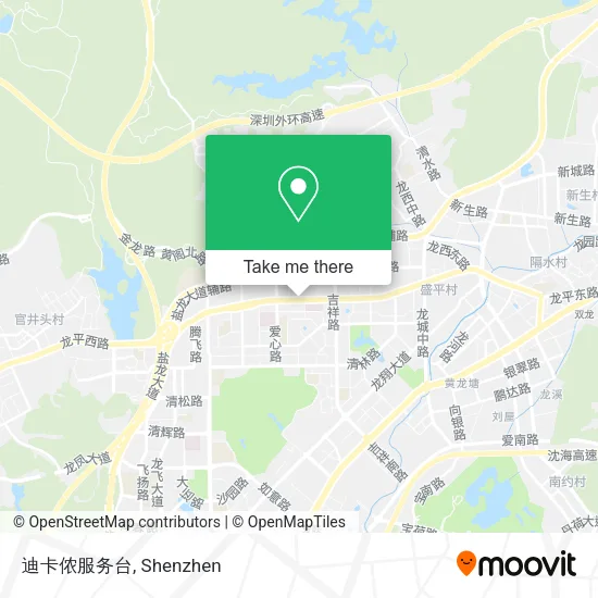 迪卡侬服务台 map