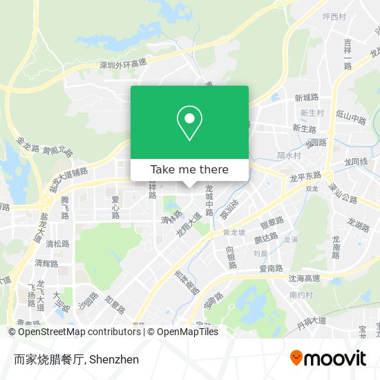 而家烧腊餐厅 map