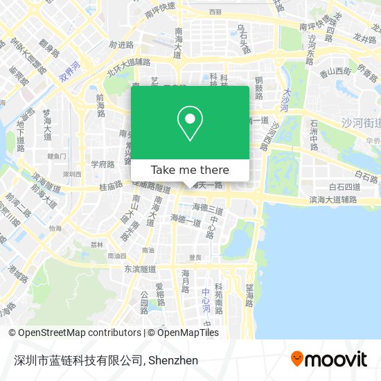 深圳市蓝链科技有限公司 map
