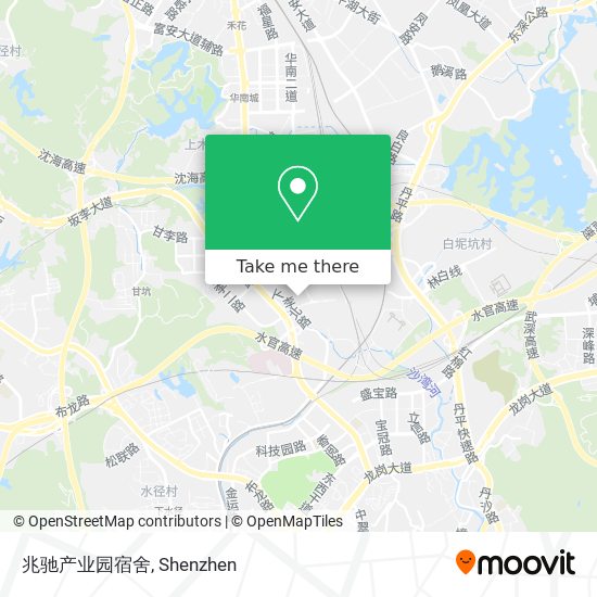 兆驰产业园宿舍 map