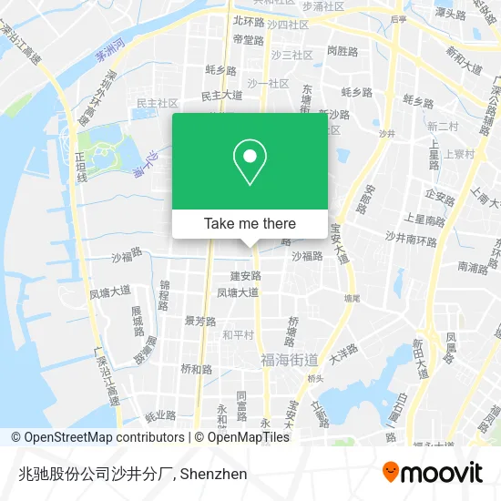 兆驰股份公司沙井分厂 map