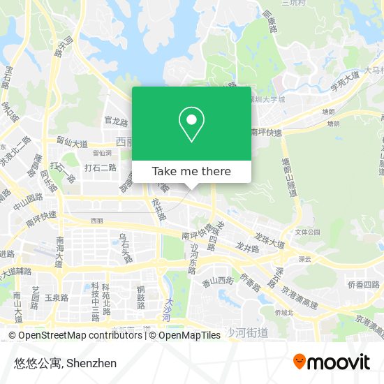 悠悠公寓 map