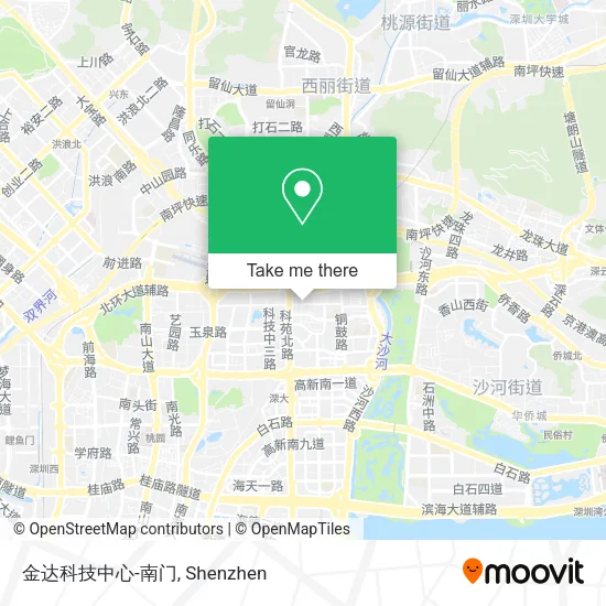 金达科技中心-南门 map