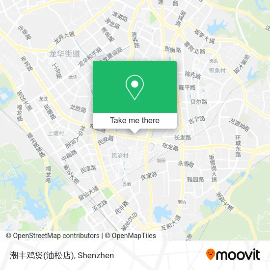 潮丰鸡煲(油松店) map