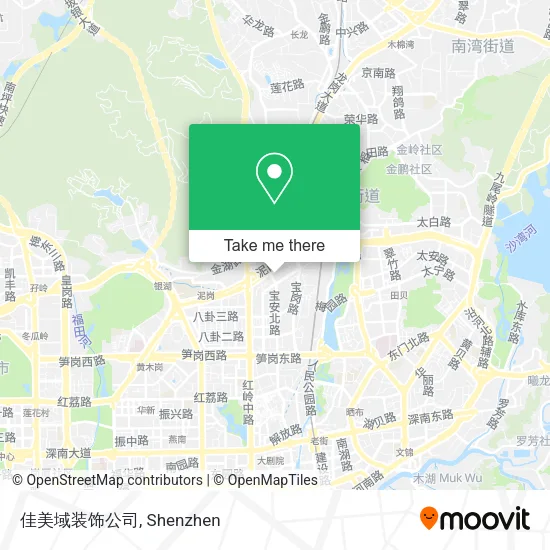 佳美域装饰公司 map