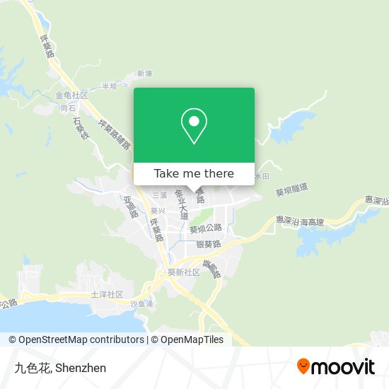 九色花 map