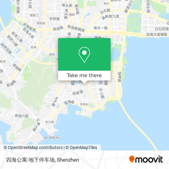 四海公寓-地下停车场 map