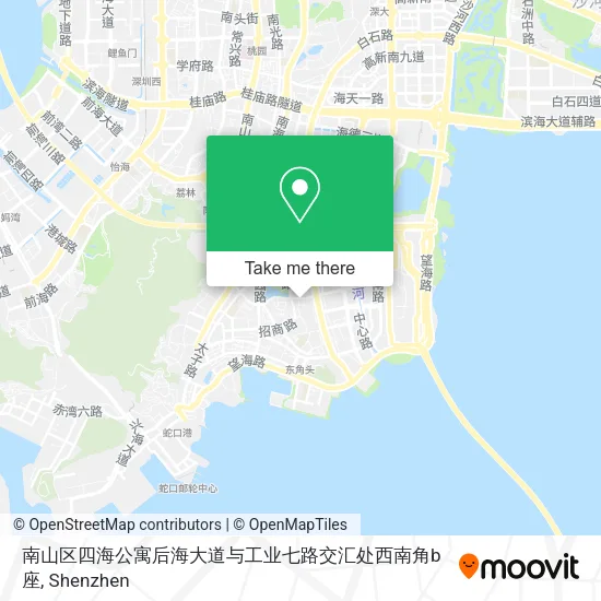 南山区四海公寓后海大道与工业七路交汇处西南角b座 map